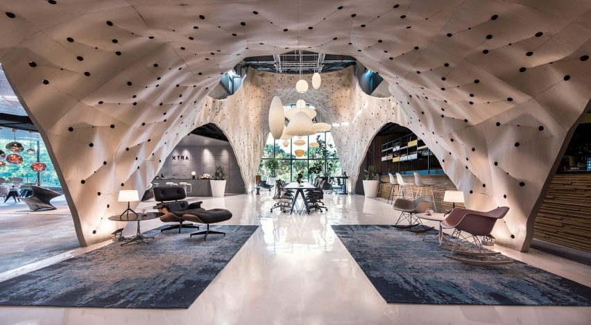 Plywood Pavilion For Herman Miller Named World Interior Of