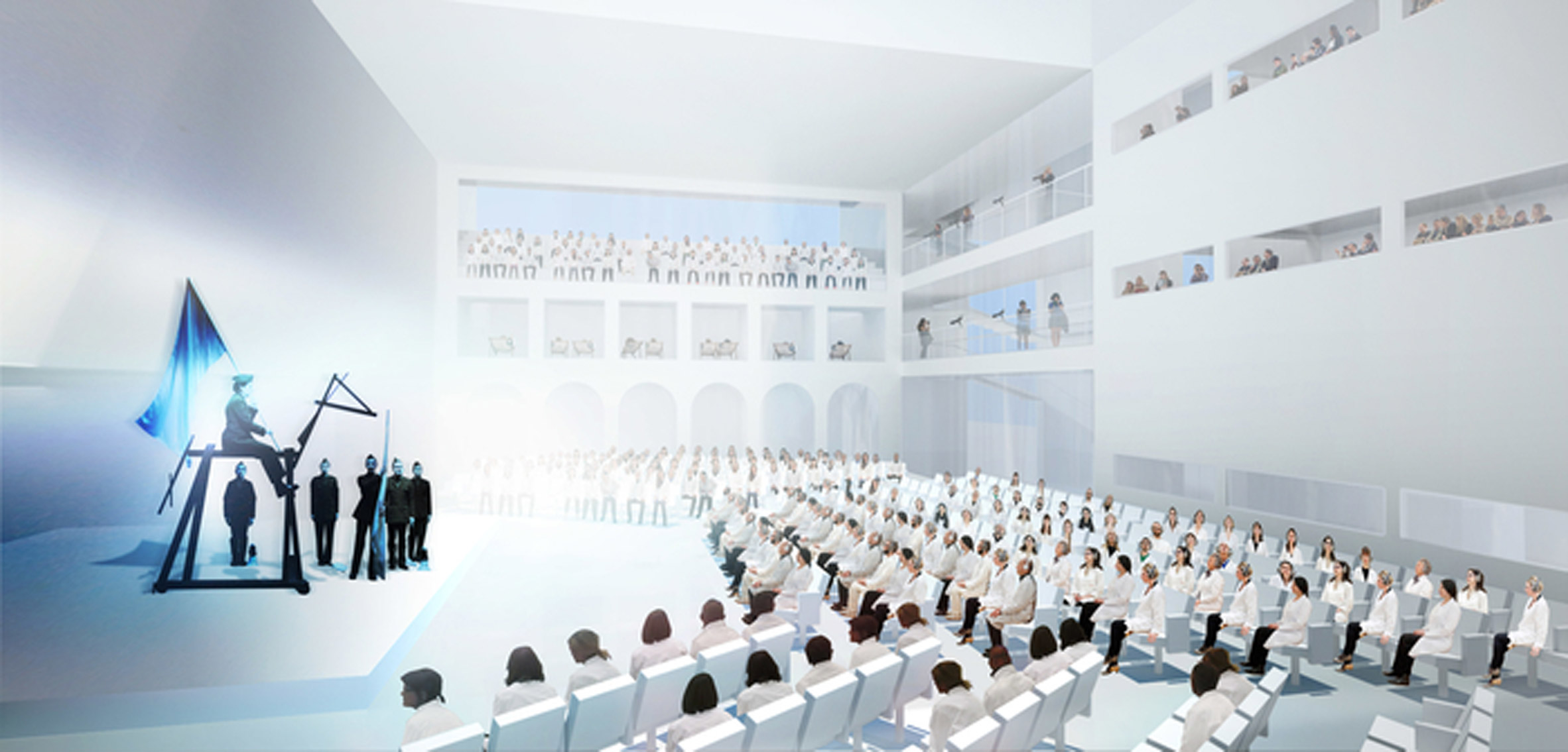 The Marina Abramovic Institute for the Preservation of Performance Art (MAI) by OMA