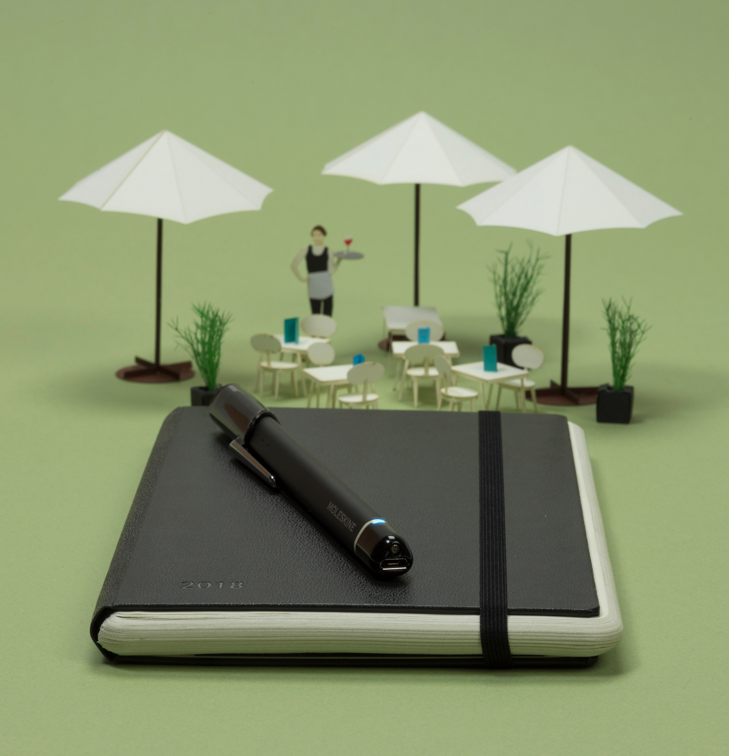 Moleskine's smart planner lets users organise notes on page and screen