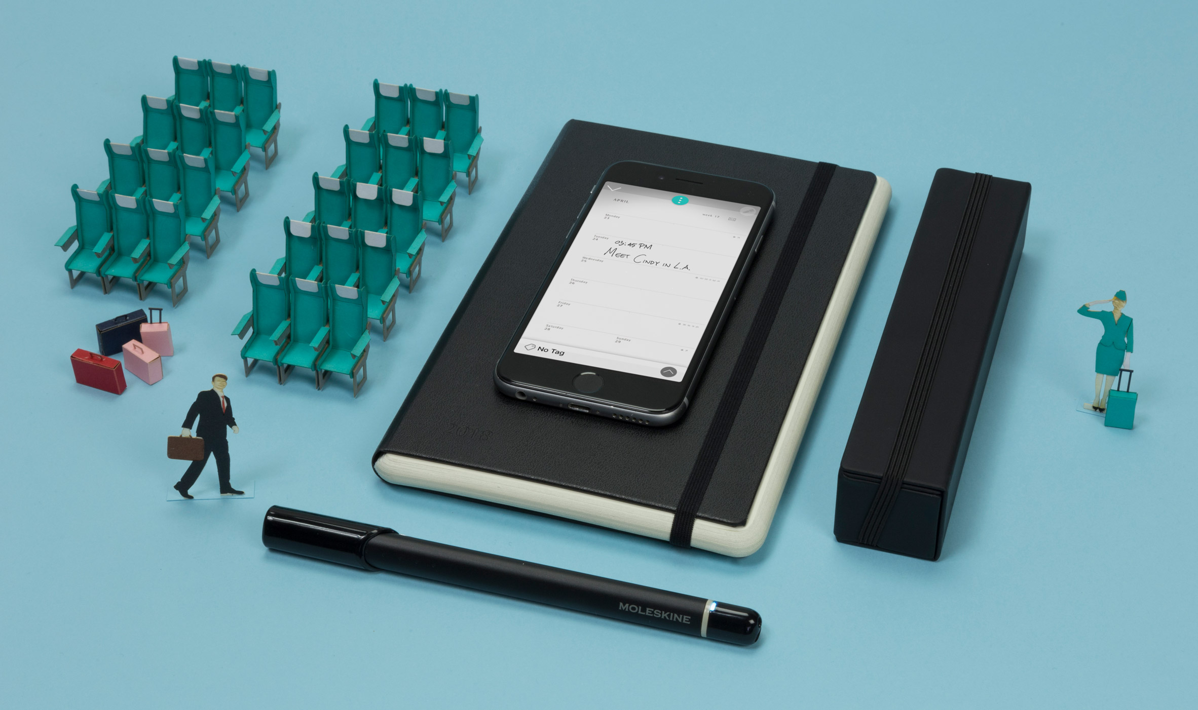 Moleskine's Smart Planner lets users organise notes on page and screen