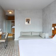 Nicole Cota Studio renovates 1950s motel in New Orleans to create The Drifter Hotel