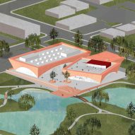 David Adjaye's red library and events complex in Florida wins approval