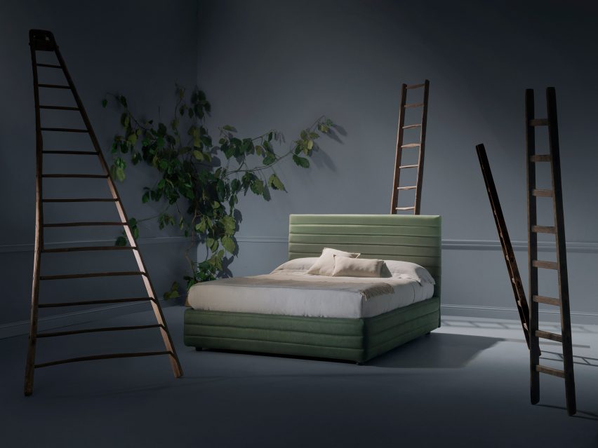 Italian designer Fabio Novembre has collaborated with bed manufacturer PerDormire to create a range of beds influenced by fairytales.
