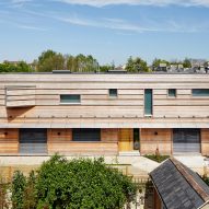 Nilsson Pflugfelder's prefabricated wooden house is designed to maintain owners' privacy