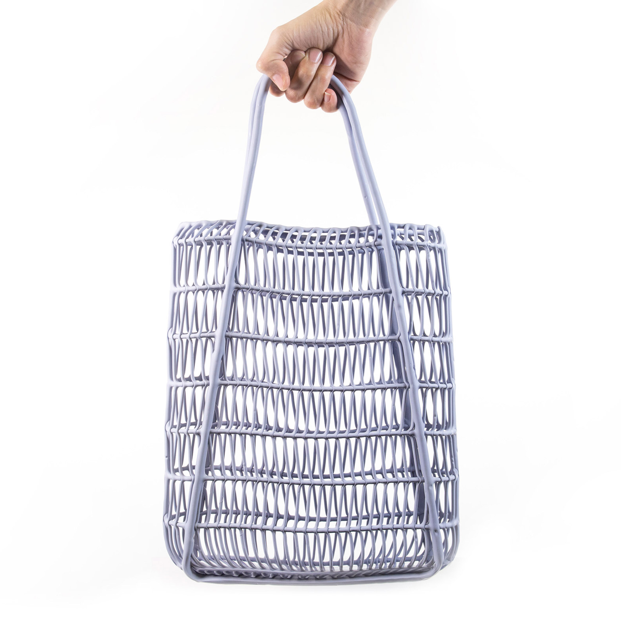 via charter Møde MIT Self-Assembly Lab prints bags and lamps in minutes at Design Miami