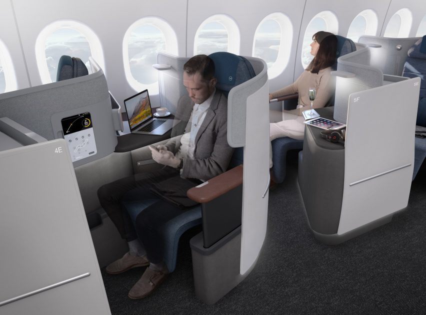 PearsonLloyd designs new business class environment for Lufthansa