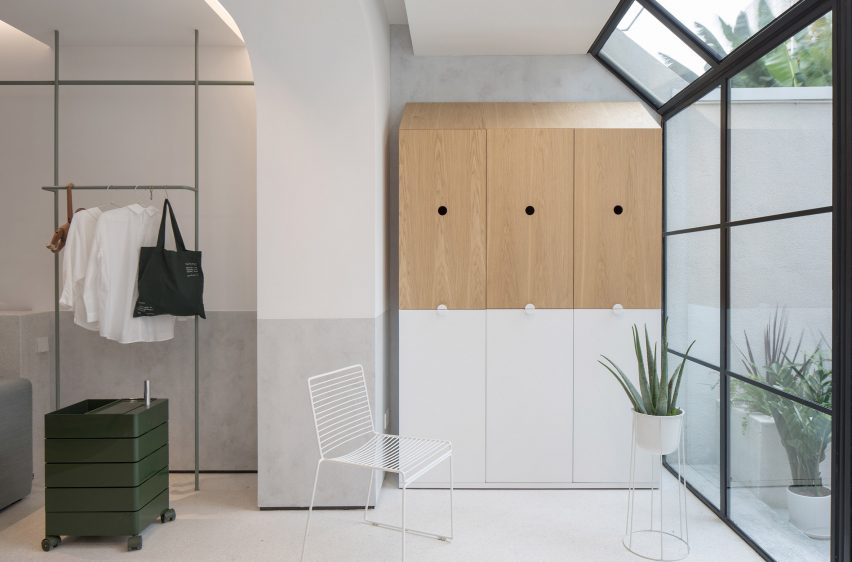 A minimalist house interior