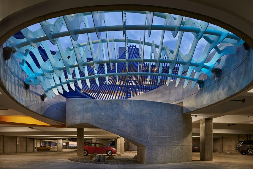 Angle Lake Station at Seattle Airport by Brooks + Scarpa