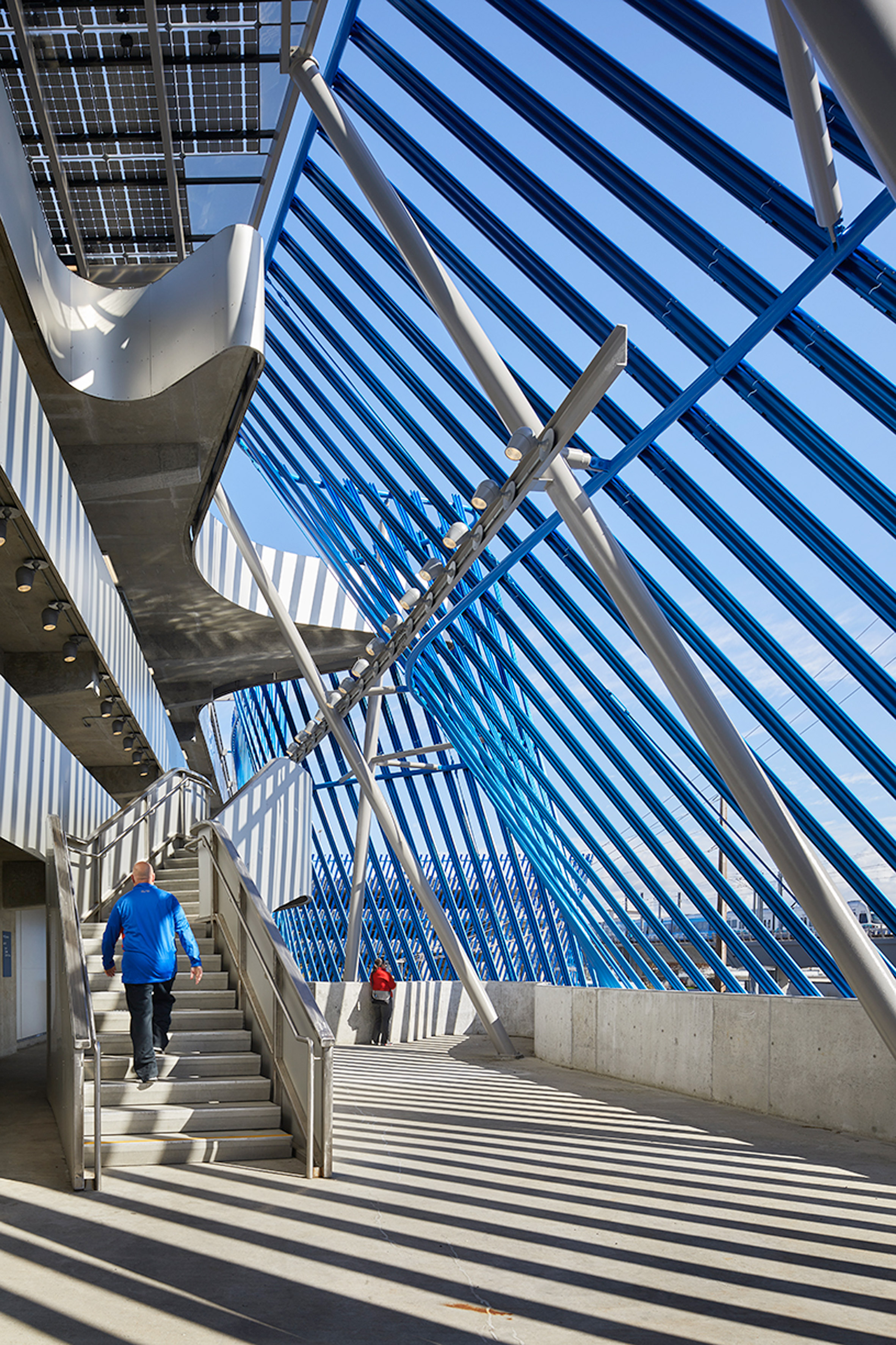 Angle Lake Station at Seattle Airport by Brooks + Scarpa