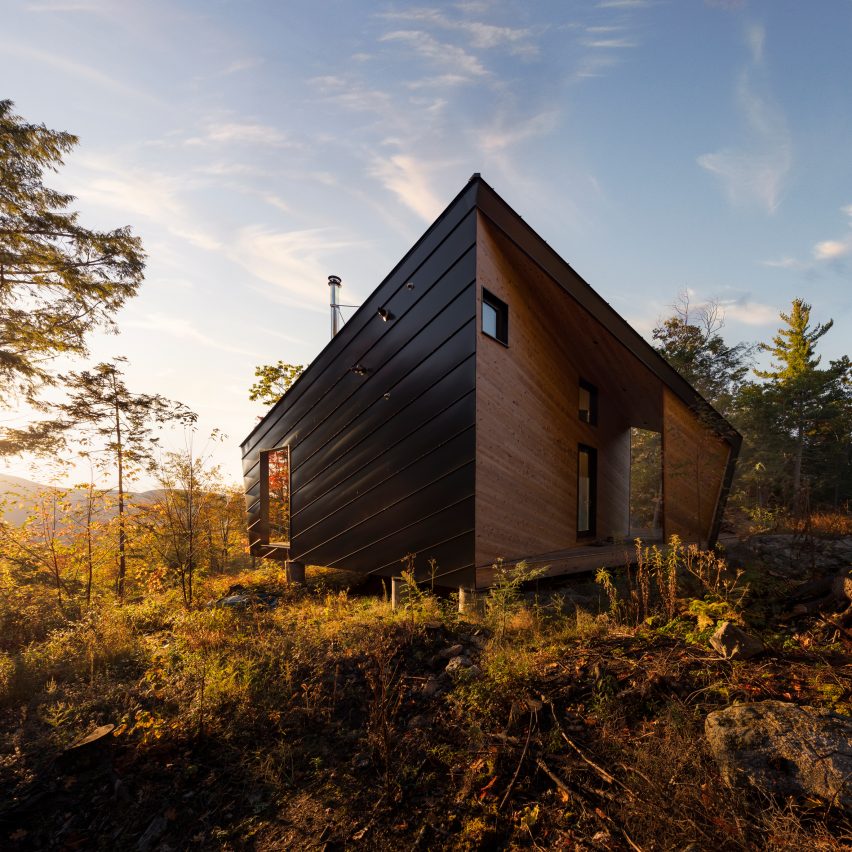 Cabin on a Rock by I-Kanda Architects