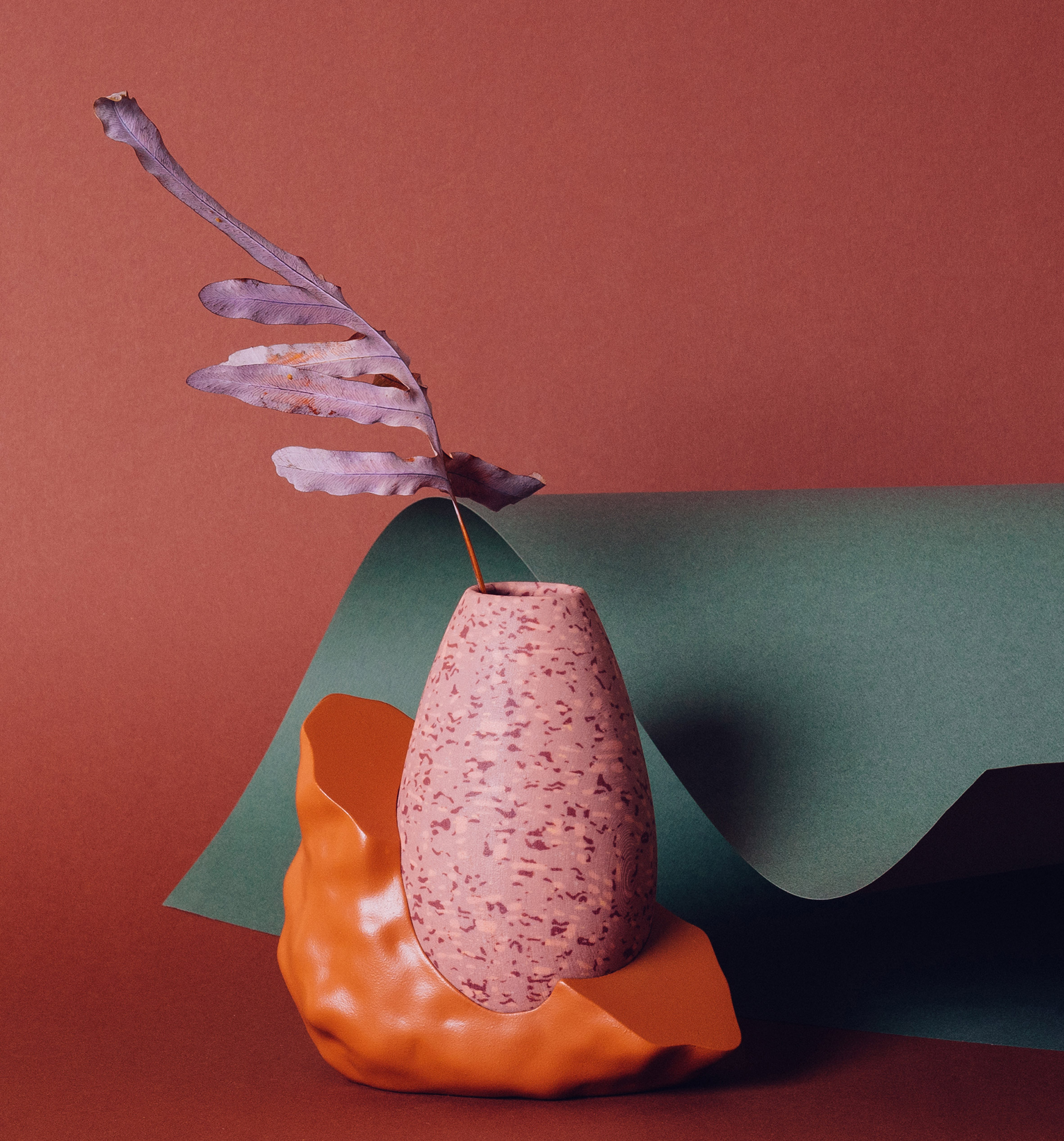 3D Printed Vases by Wang & Söderström