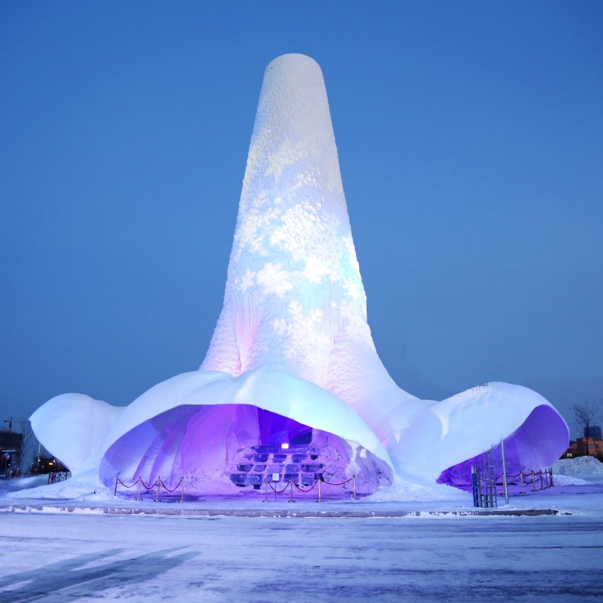 Flamenco Ice Tower by Eindhoven University of Technology