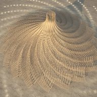 Arthur Mamou-Mani unveils twisting temple for Burning Man 2018
