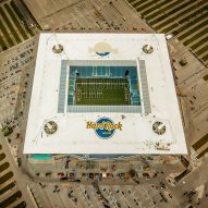 Super Bowl stadiums of the past, present and future