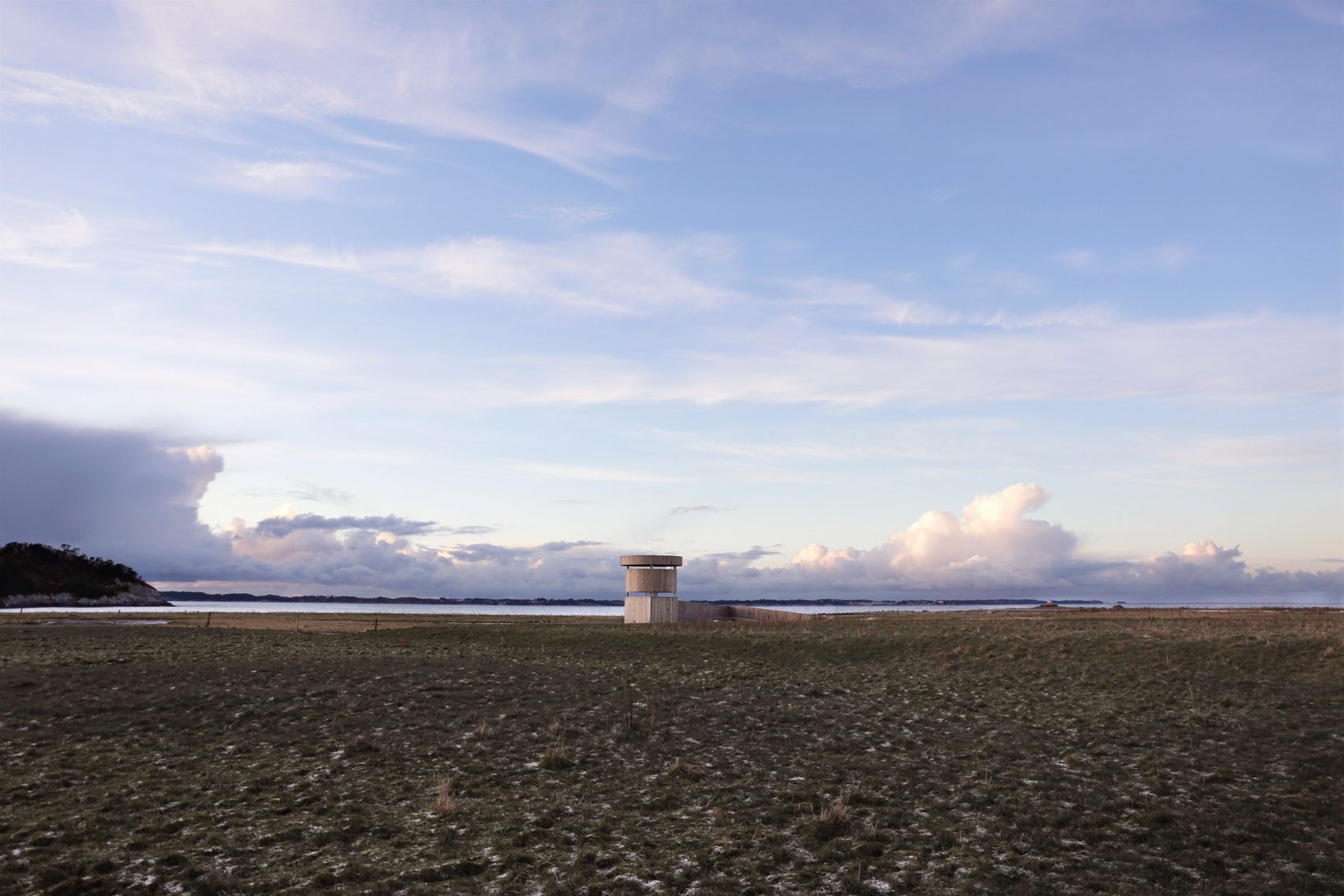 Circular Tower Provides Panoramic Birdwatching Point On Norwegian Island