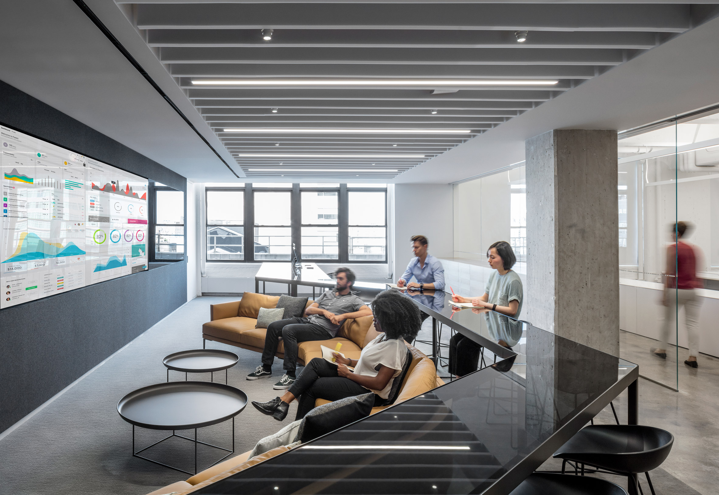 Manhattan offices by A+I offer range of working spaces for