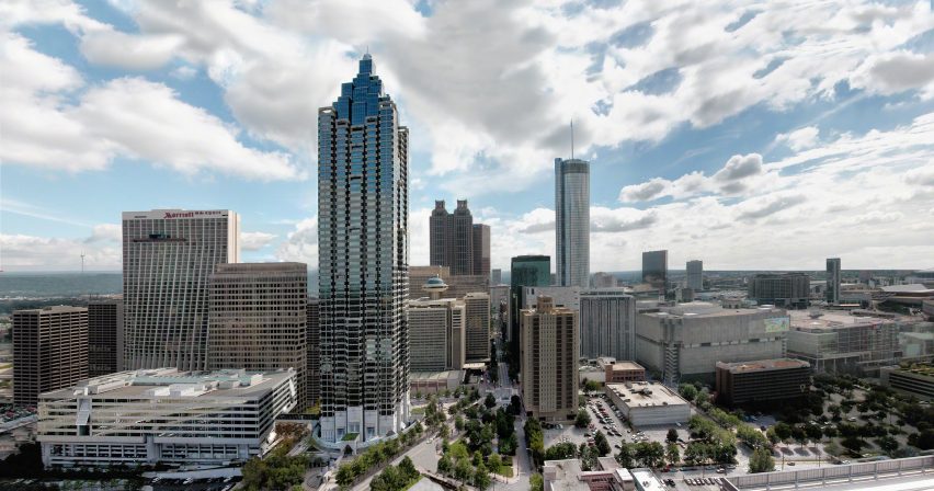 Atlanta skyline for John Portman