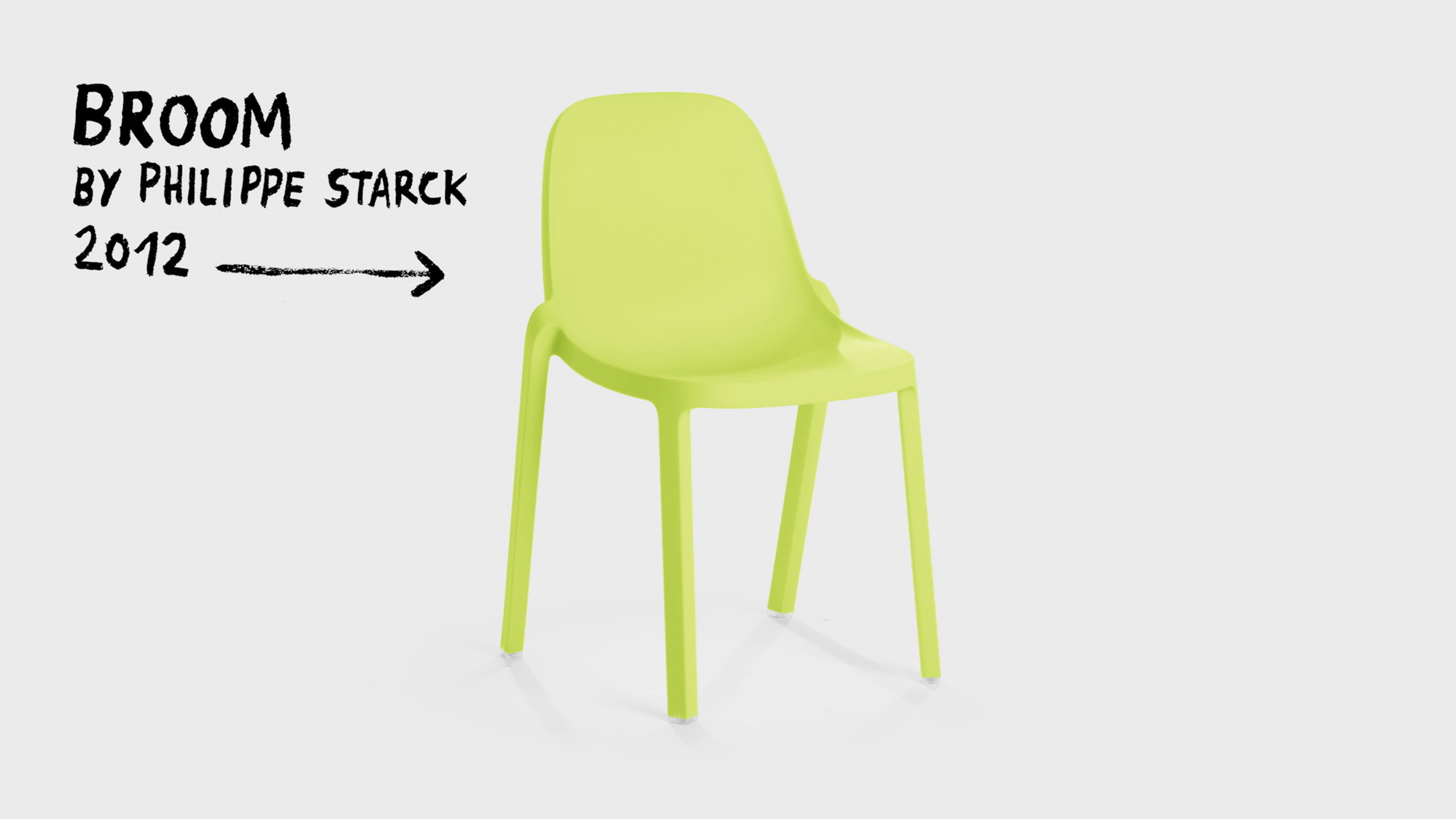 Broom by Philippe Starck for Emeco