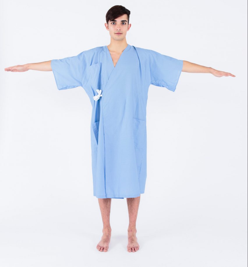 Kimono patient gowns by Care+Wear