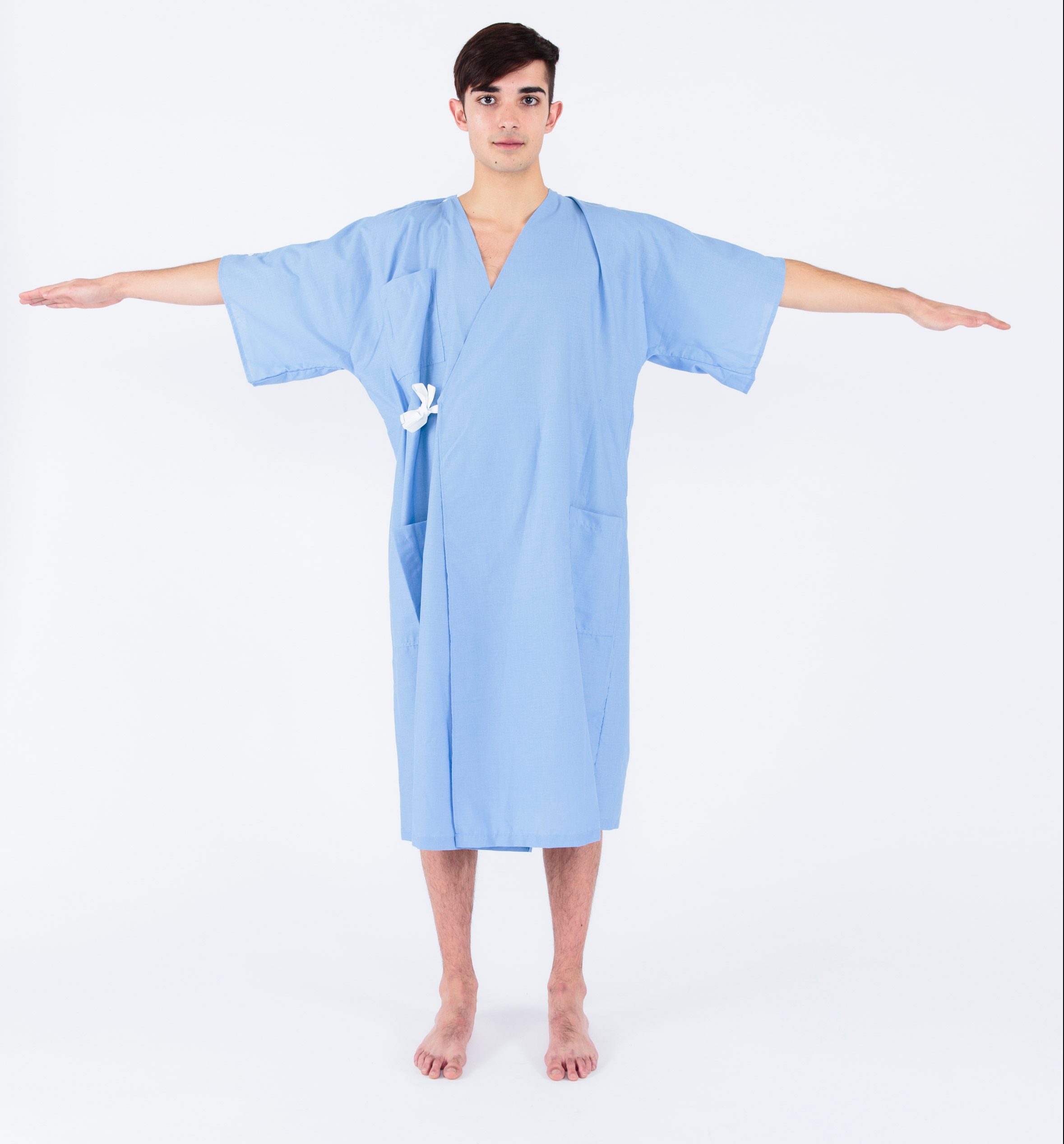 Medical Non Woven Short Sleeve Patient Gown Hospital Patient Gown - China Patient  Gown, Disposable Gown | Made-in-China.com