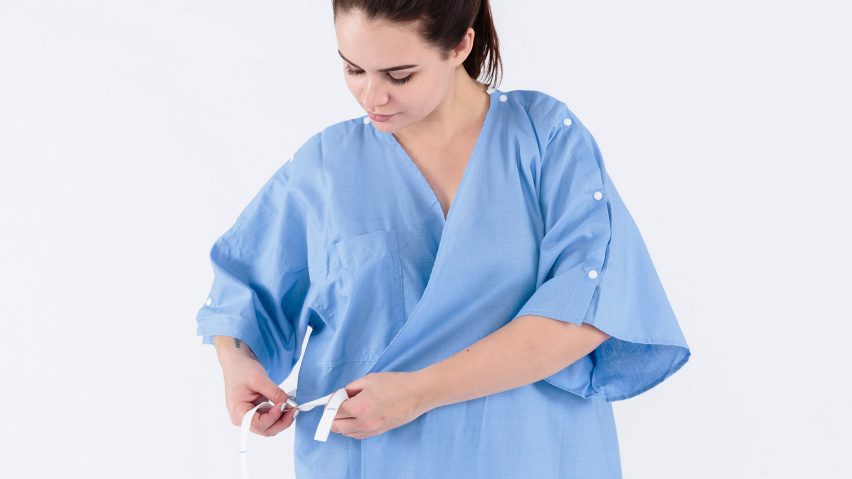 Kimono patient gowns by Care+Wear