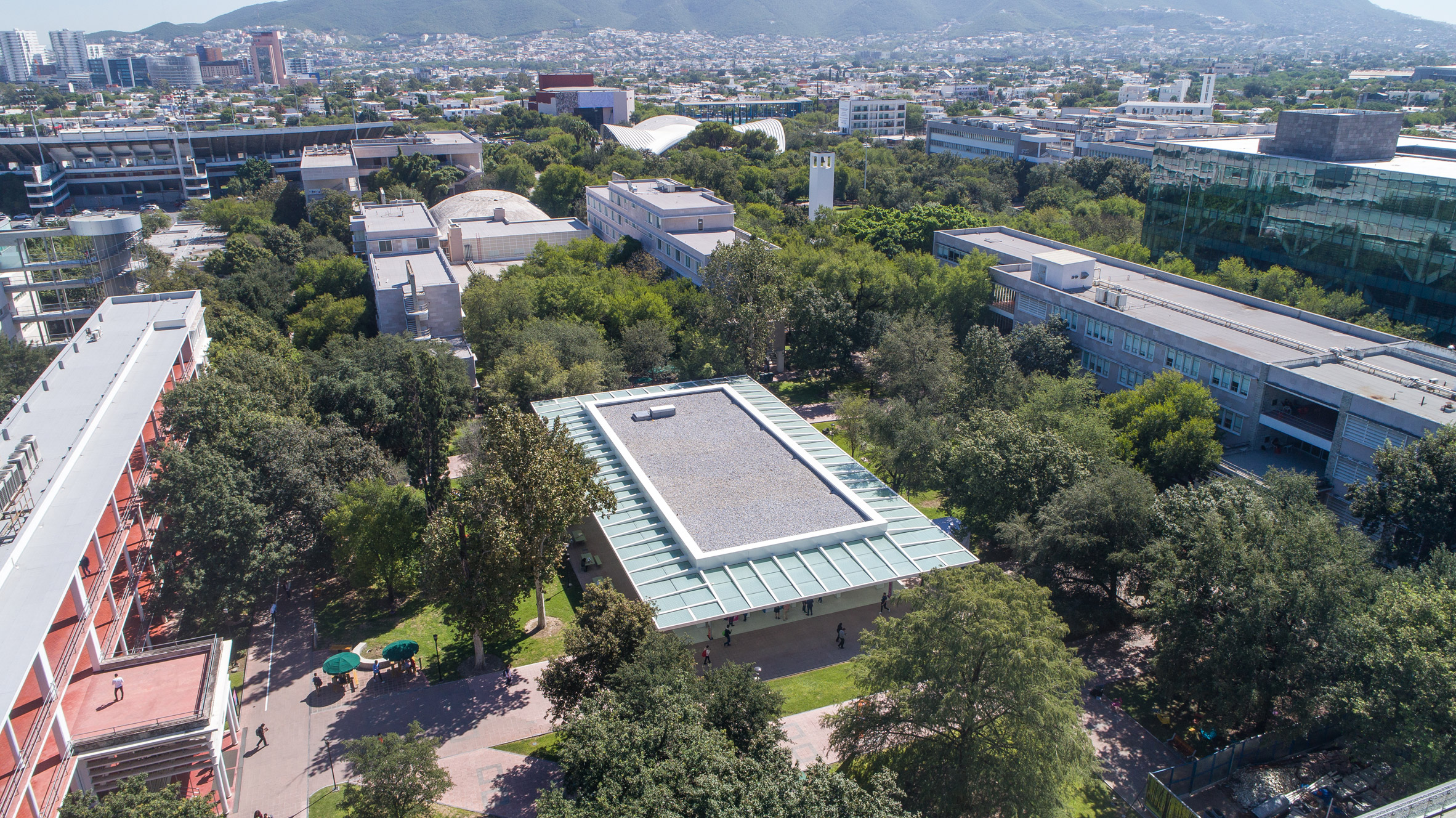 Monterrey Tec library and pavilion by Sasaki