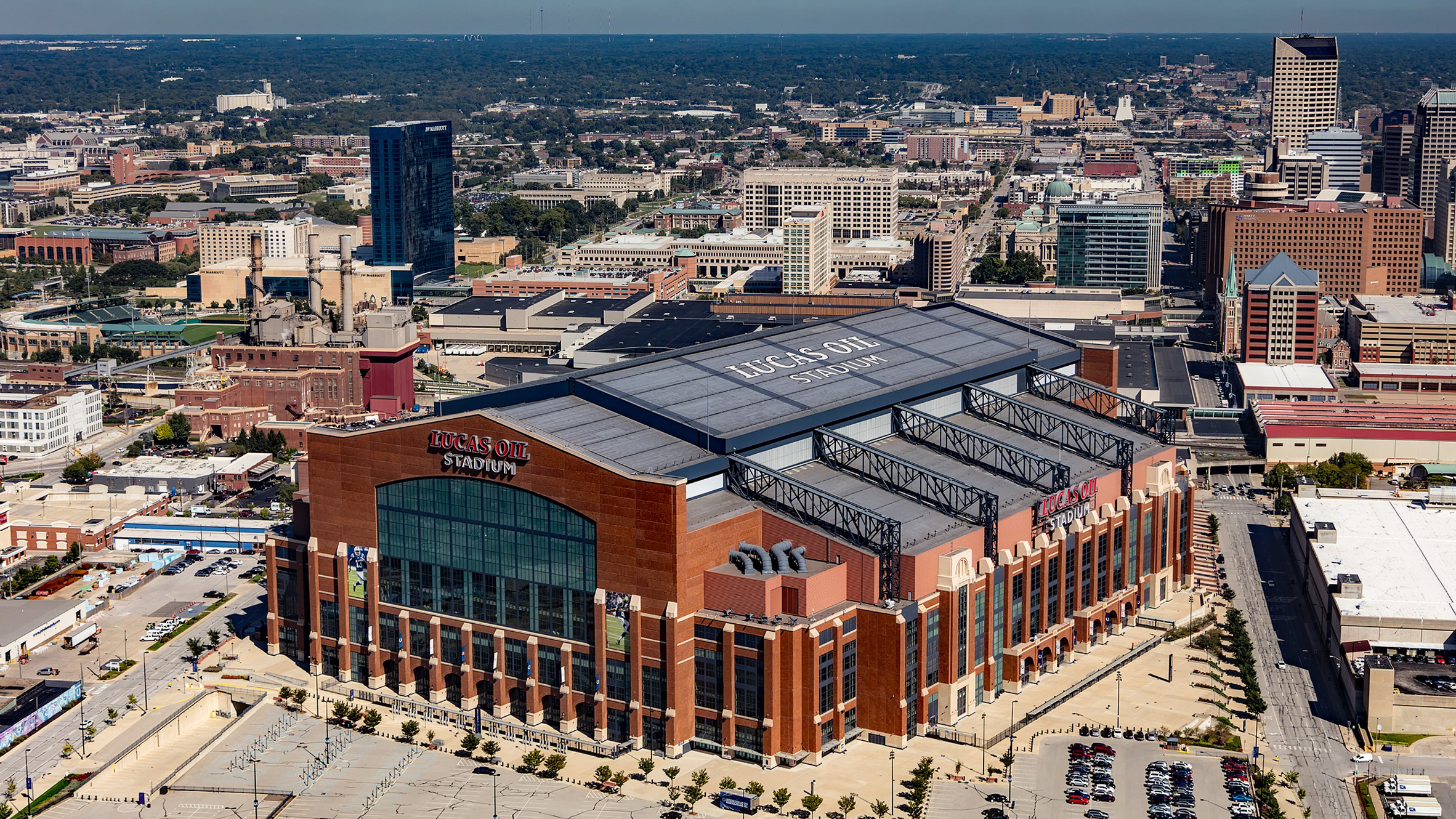 Lucas Oil Stadium by HKS, Indianapolis, Indiana