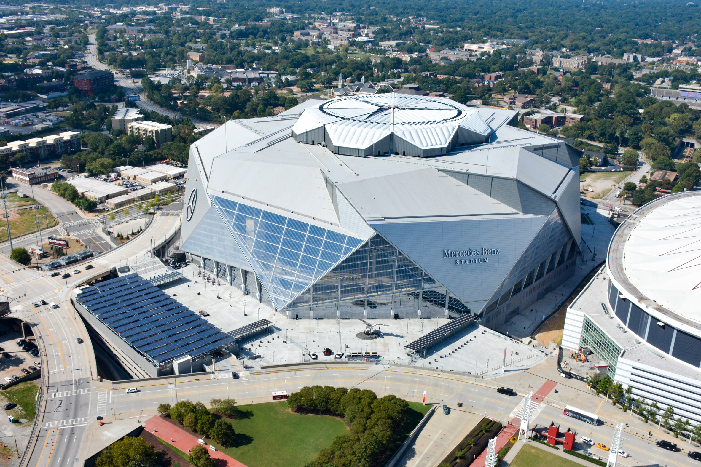 Atlanta Stadium By Hok Hosts Nfl Games