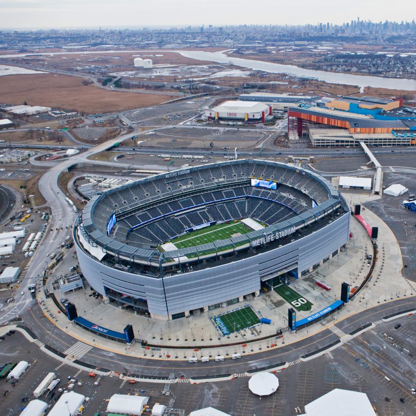 MetLife Stadium by HOK, Bruce Mau and Rockwell Group, East Rutherford, New Jersey