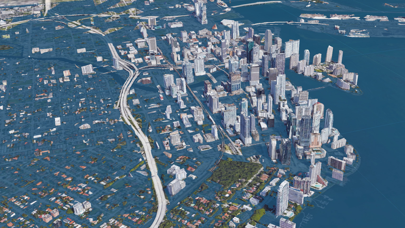 Surging Seas software shows potential impact of rising sea levels on US cities