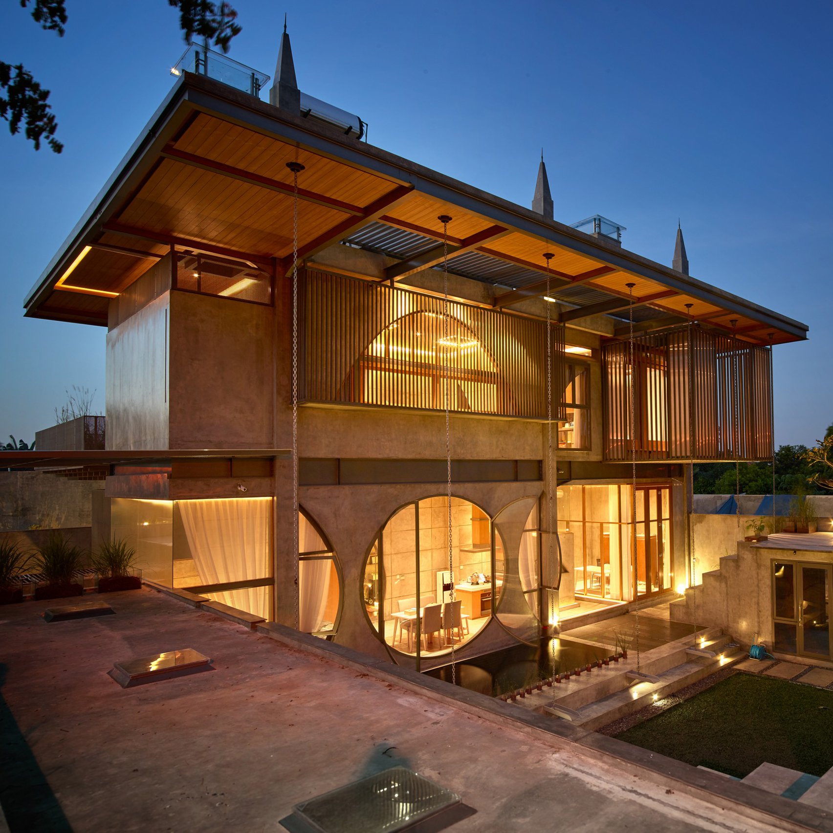 courtyard realrich sjarief architecture house studio jakarta indonesia