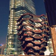 Heatherwick's Vessel structure nears completion at New York's Hudson Yards