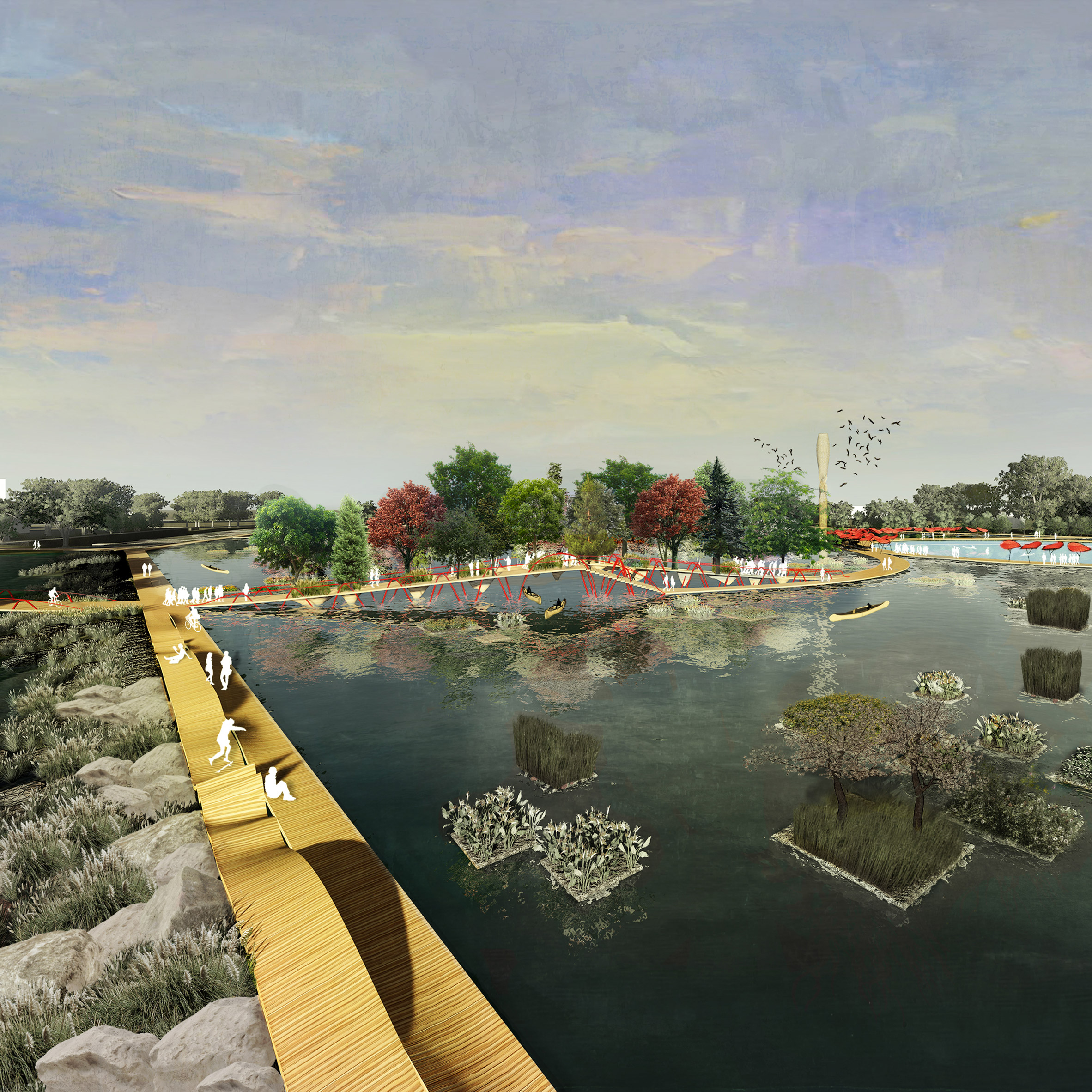 Urban Watershed Framework Plan: A Reconciliation Landscape for Conway, Arkansas, by University of Arkansas Community Design Center