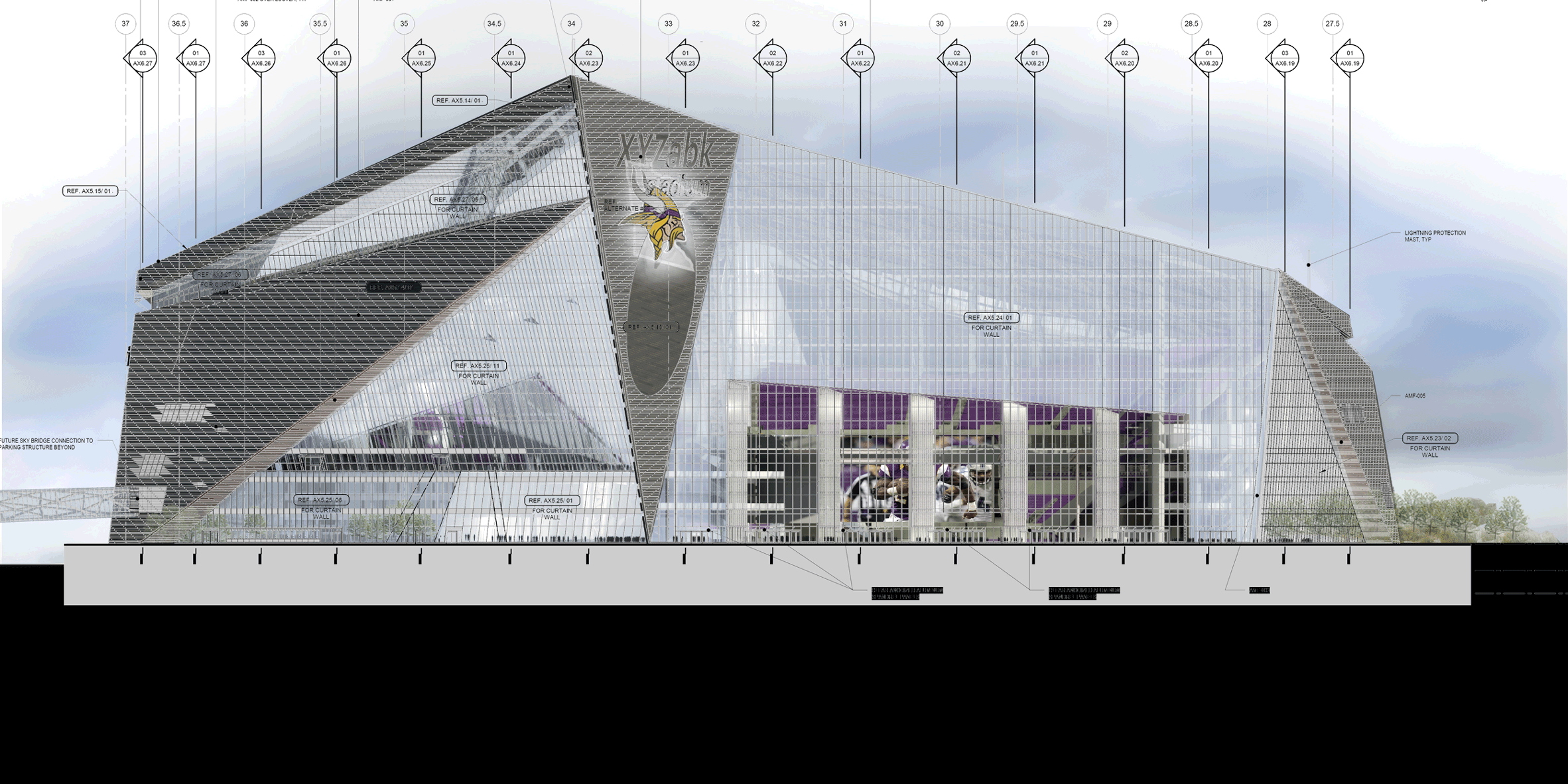 Clear is the new retractable' for Minnesota Vikings' US Bank Stadium - The  Globe and Mail