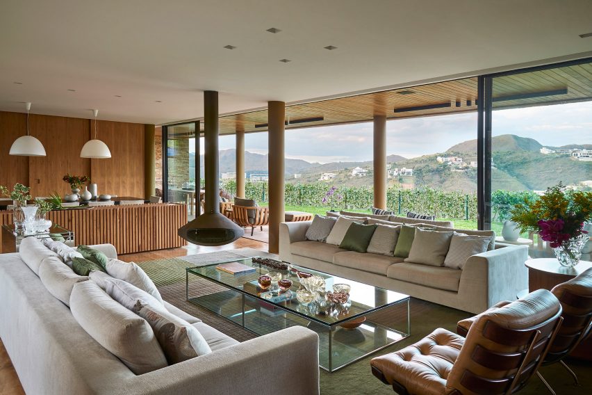 Lounge of Valley House by David Guerra
