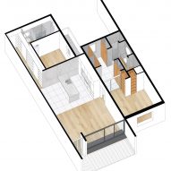 Villarroel apartment by Raul Sanchez Architects