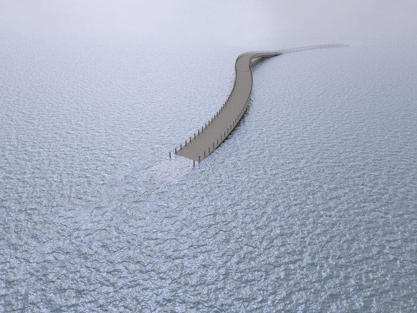 Zalige bridge by Next Architects