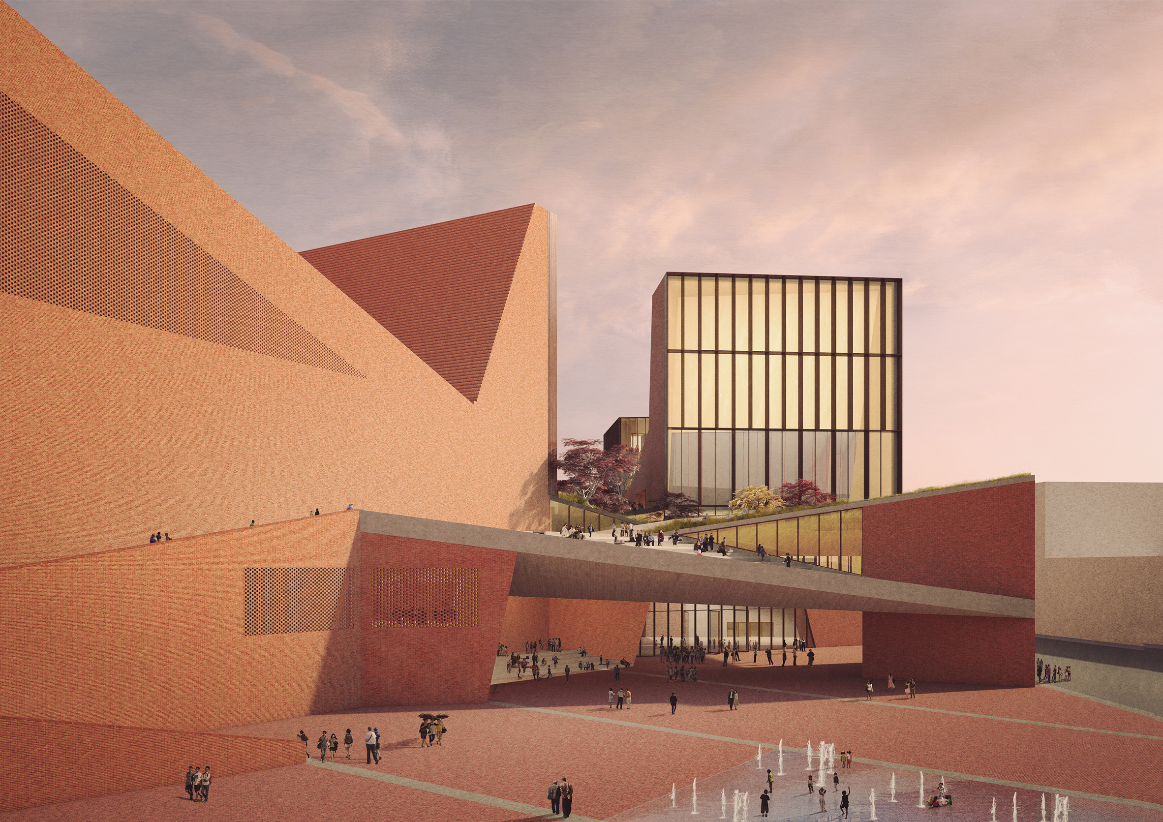 O'Donnell + Tuomey to build red brick opera house in Shanghai