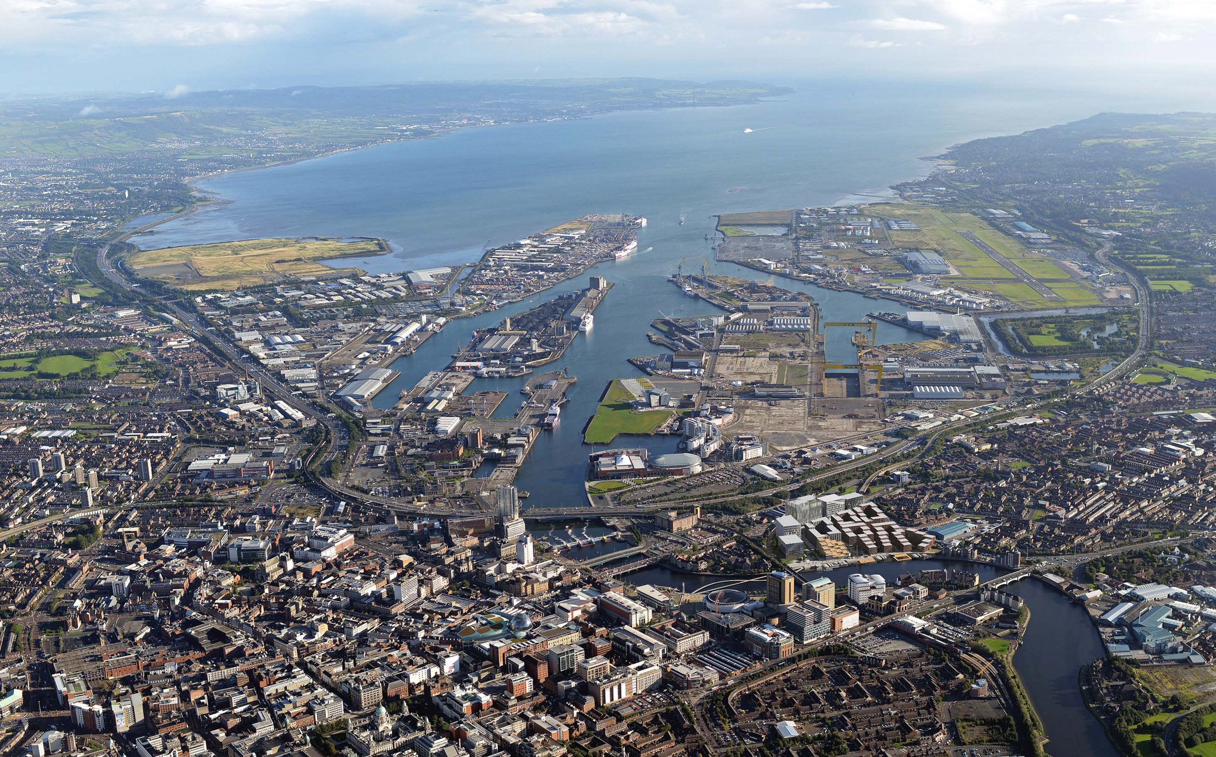 Belfast harbour by Henning Larsen