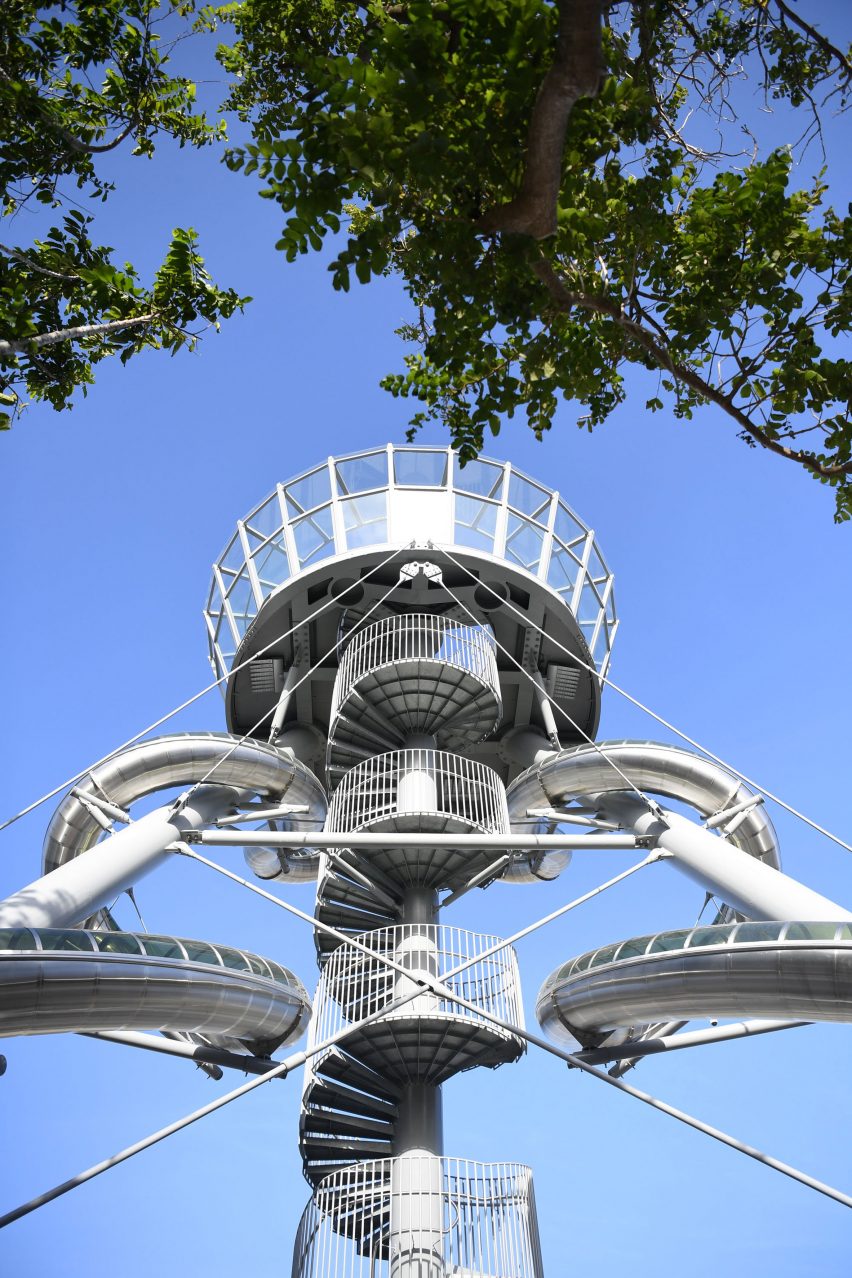 Aventura Slide Tower by Carsten Höller
