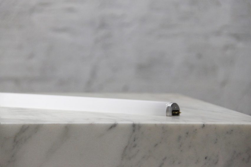 Induction Marble lights by Castor