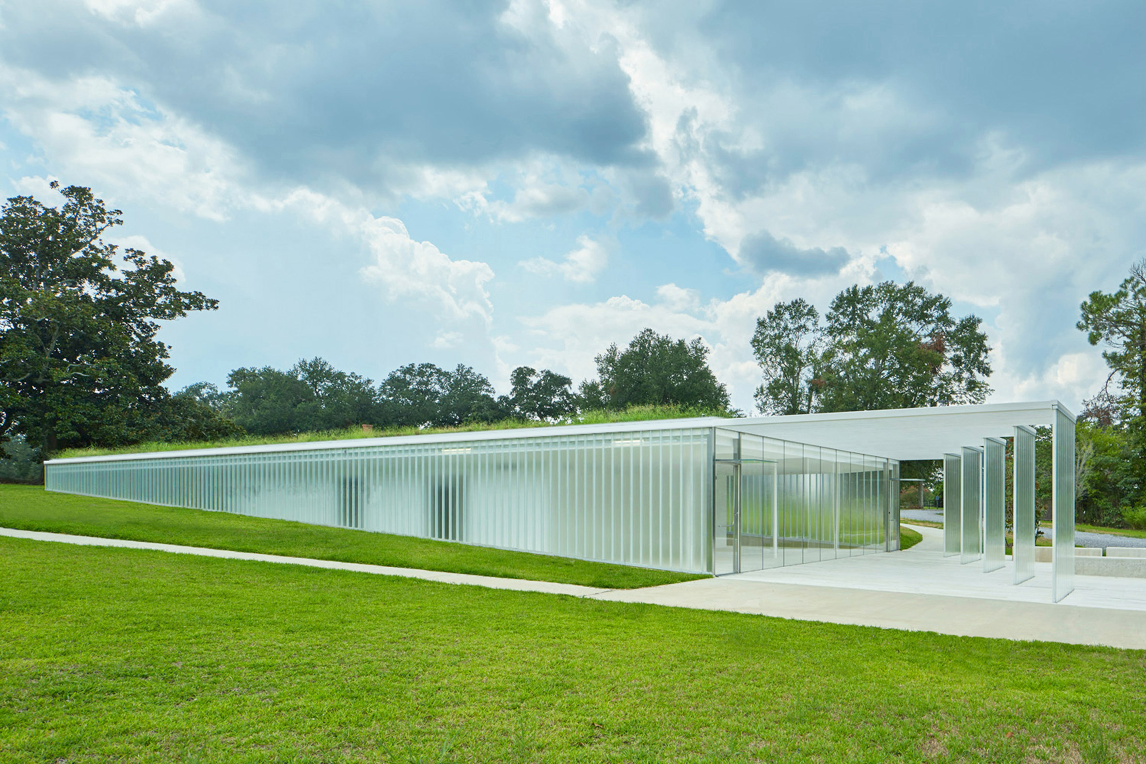 Magnolia Mound Visitors Center by Trahan Architects