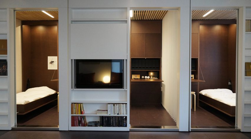 Reconfigurable apartment allows residents to transform their living spaces