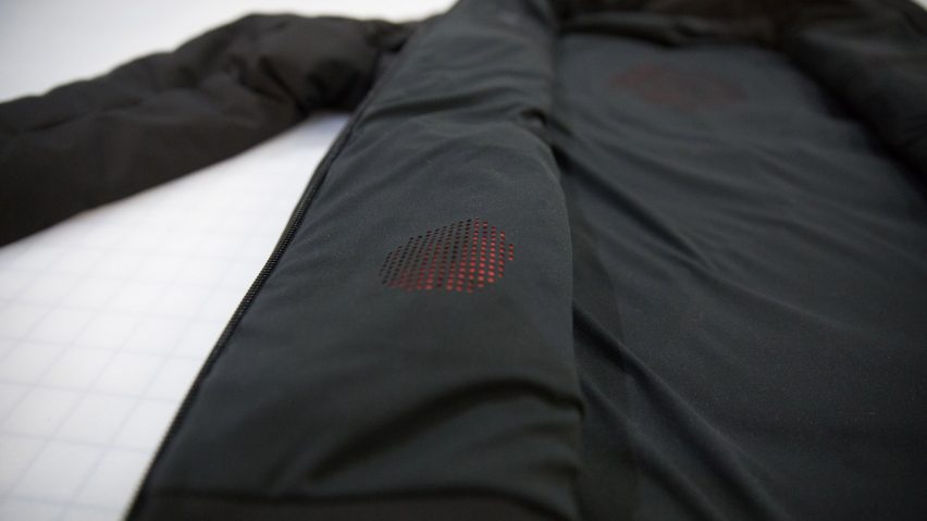 Ministry of Supply's self-heating jacket uses AI to predict users' optimal temperature