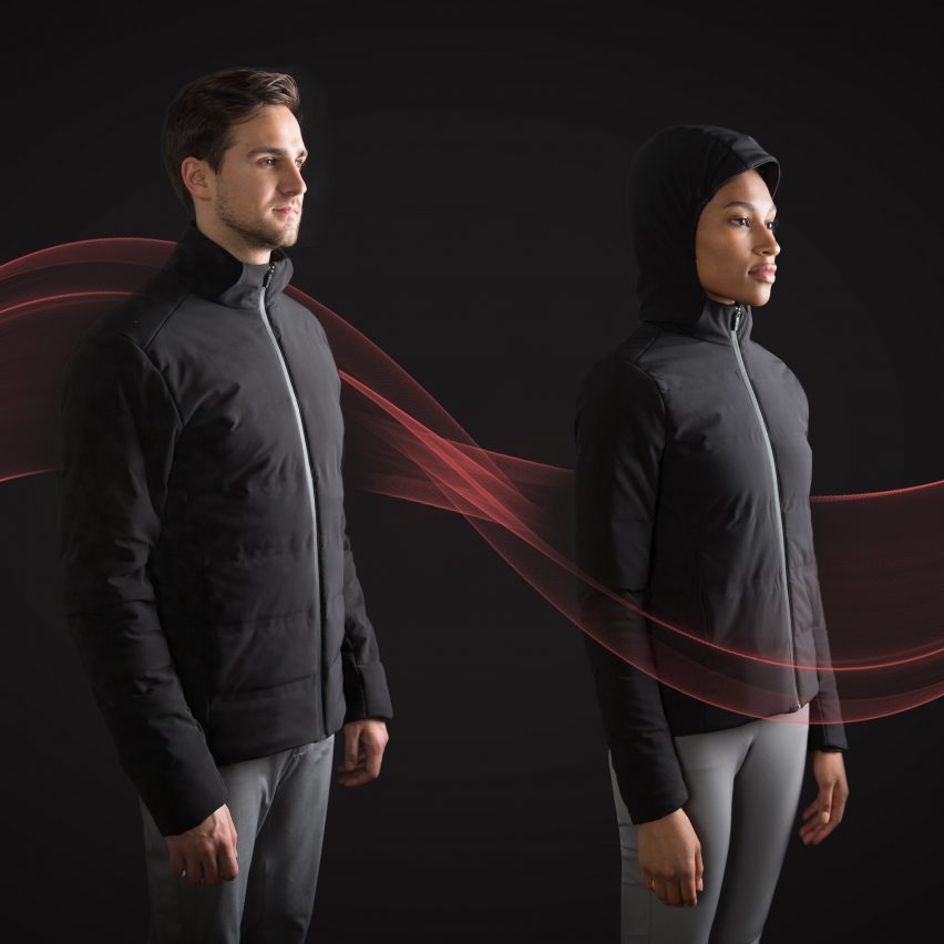 Ministry of Supply's self-heating jacket uses AI to create a "microclimate" for your body