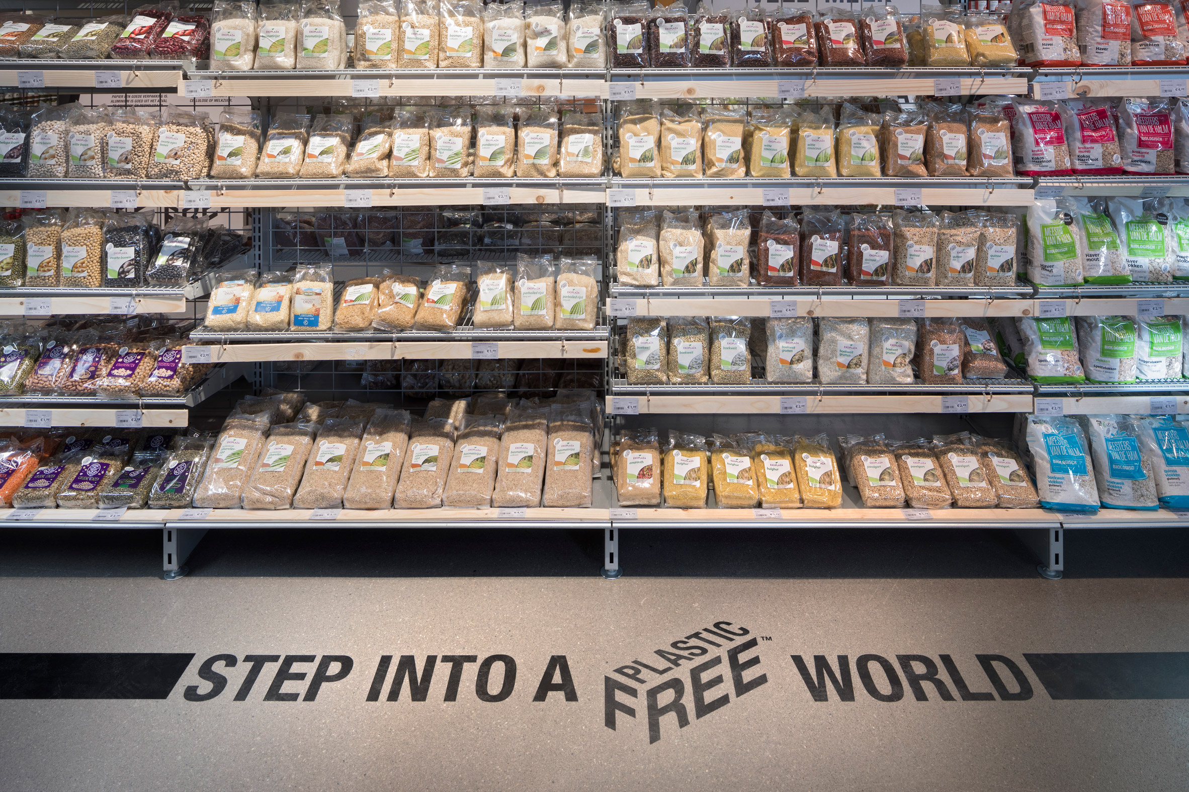 Made Thought creates visual identity for "world's first" plastic-free supermarket aisle