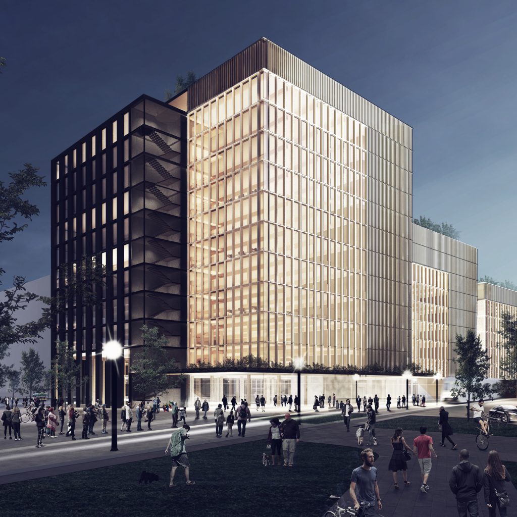 USA's largest timber office building proposed for New Jersey