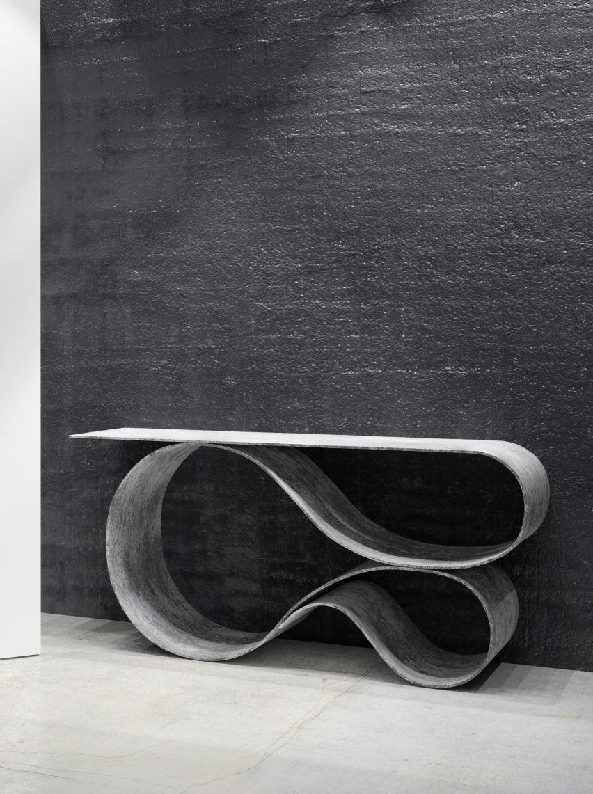 Whorl Console by Neal Aronowitz Design