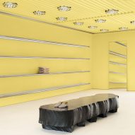 Acne Studios creates very yellow interior for West Hollywood store