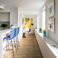 MKCA overhauls West Village apartment with custom carpentry throughout